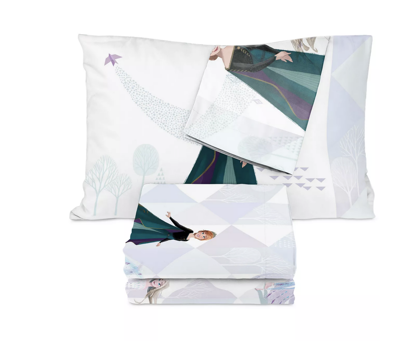 8 Pieces Frozen II Full Size Comforter Bedding Set