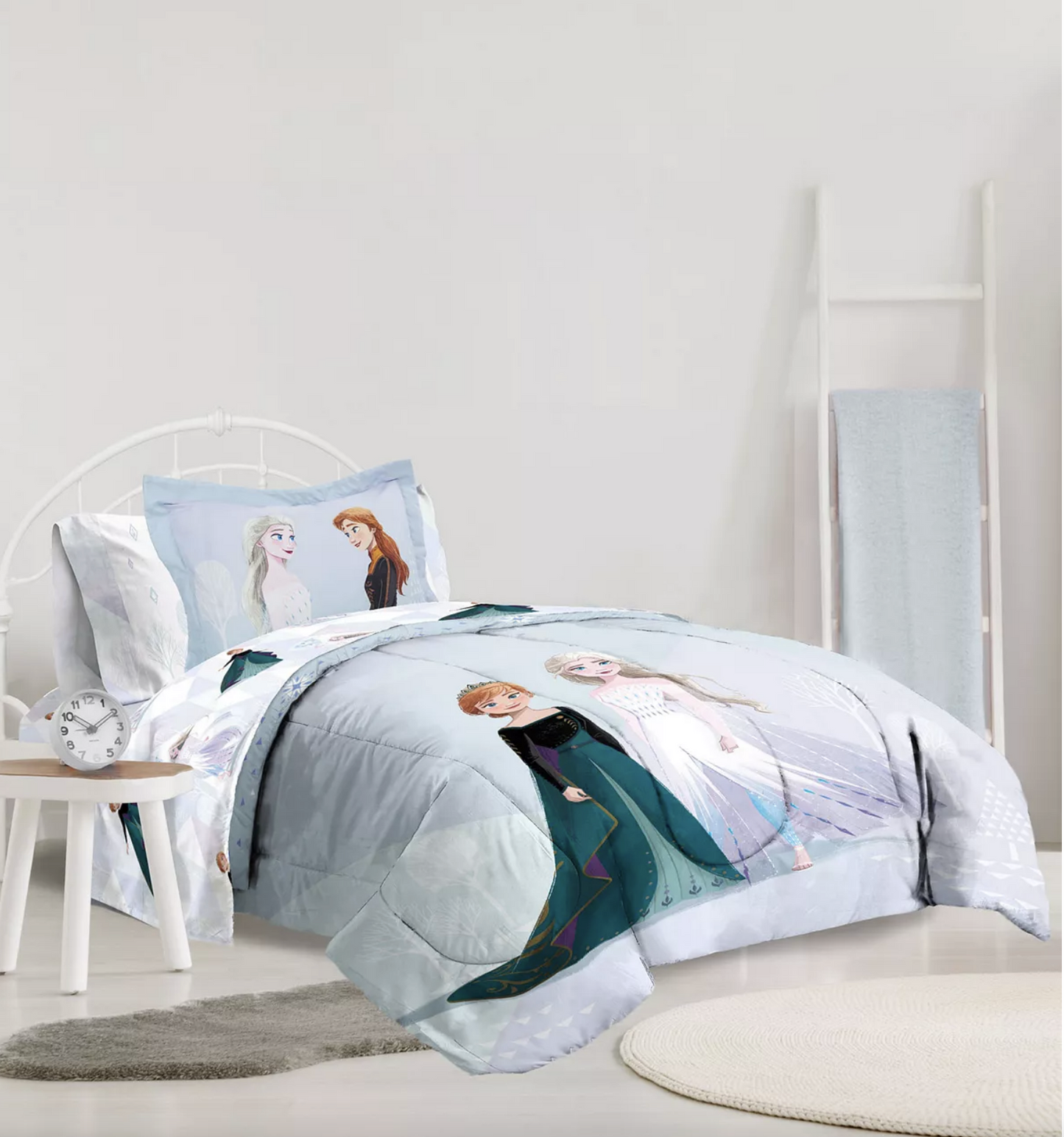 8 Pieces Frozen II Full Size Comforter Bedding Set