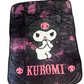 Kuromi  40"x50" Plush Throw Blanket Super Soft "Bad Kuromi" TT