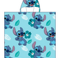 Lilo & Stitch- Hooded Kids Towel Poncho "Palm Leaves"
