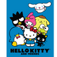 Hello Kitty & Friends Extra Soft Plush 60"x80" Twin Size Blanket "Friends Smile"