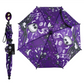 Nightmare Before Christmas  Purple Kids Stick Umbrella with Clamshell Handle 21"