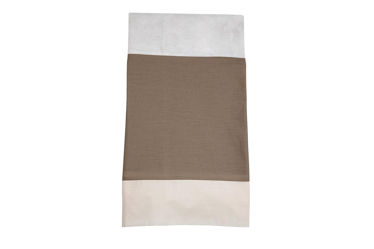 Zahara Brown Geometric Elephants 3 Pieces Newborn Crib Bedding Set By Sadie & Scout