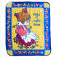Precious Moments "Make a Joyful Noise" Girl and Goose 50”x60” Plush Blanket Throw Thick and Super Warm