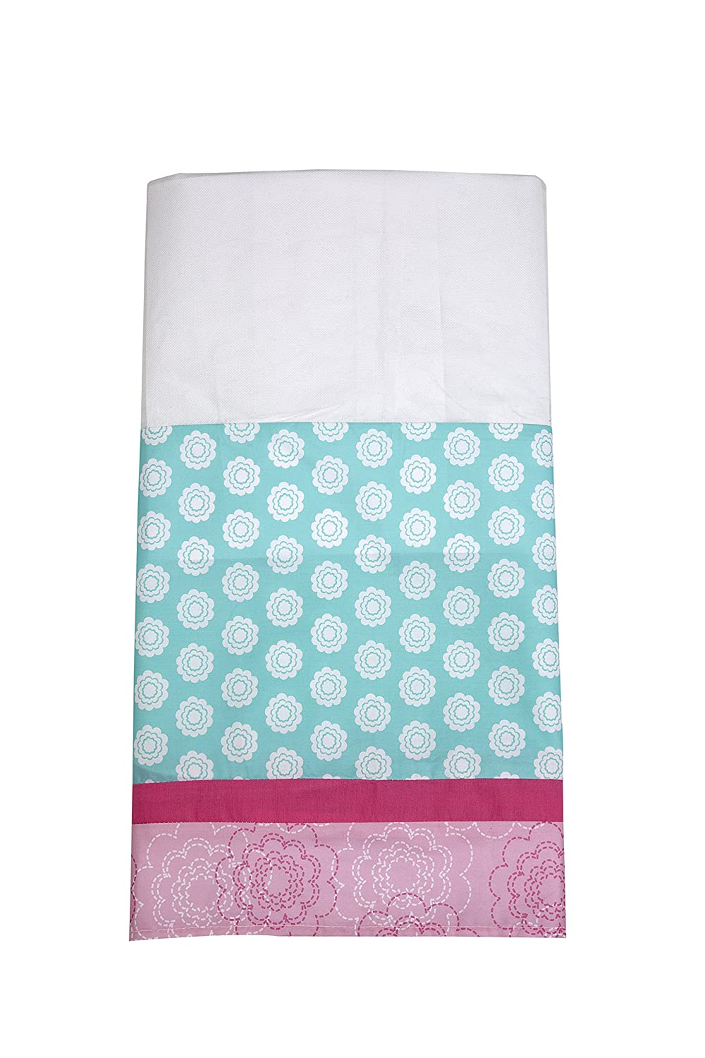 NoJo Owl Love Birds 4 Piece Crib Bedding Set with Diaper Stacker