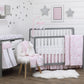 NoJo Unicorns Pink Crib Comforter (Crib Comforter Only)