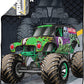 Monster Jam Super Soft Fleece Throw 46"x60" Blanket