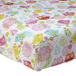 NoJo Owl Love Birds 4 Piece Crib Bedding Set with Diaper Stacker