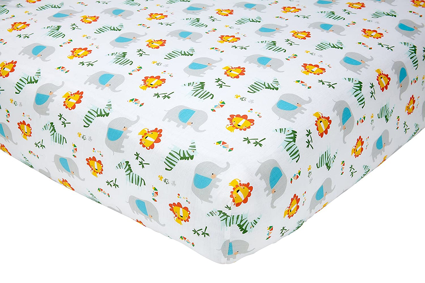 Zutano Elephant Juba 5 Piece Crib Bedding Set