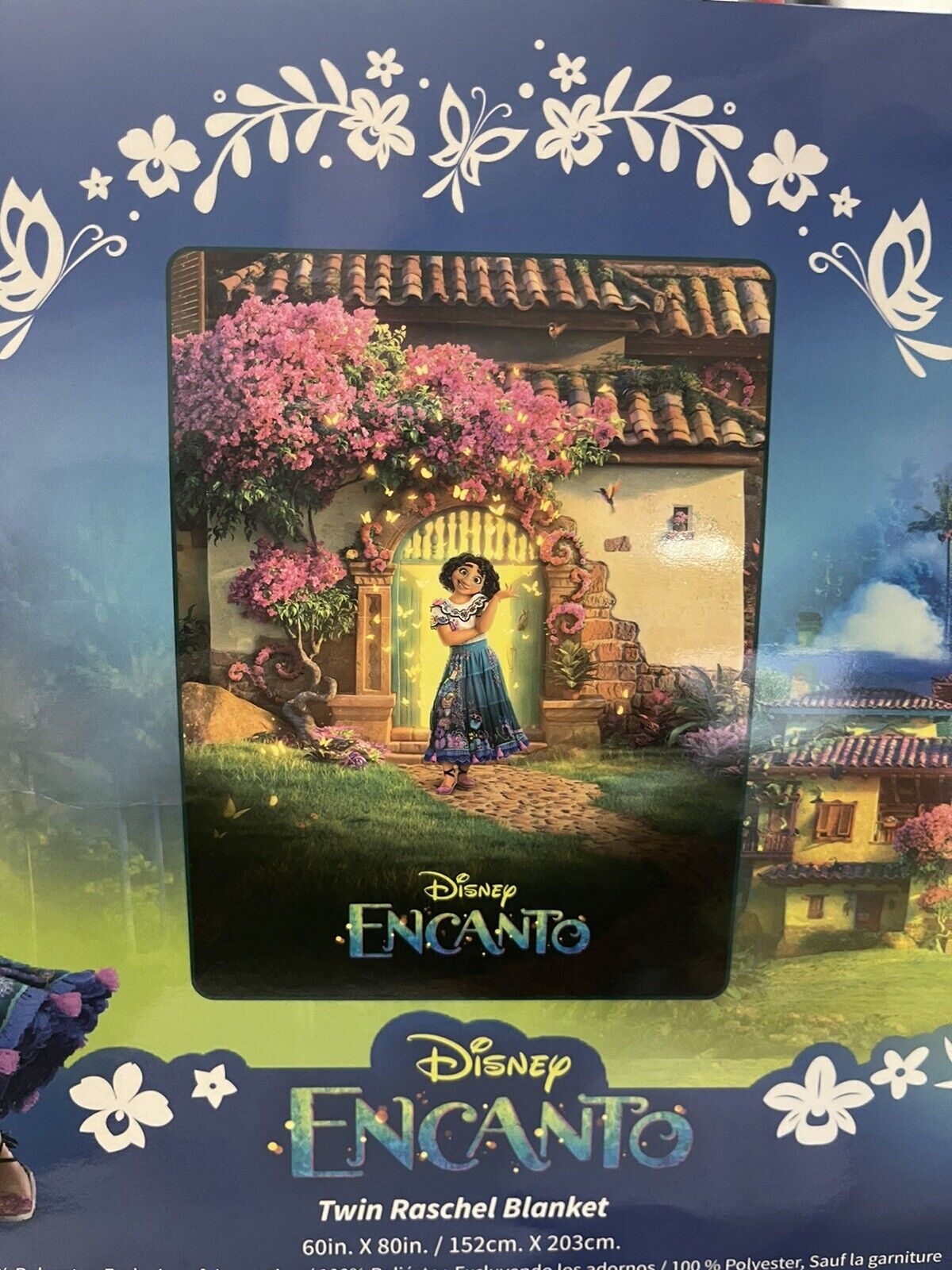 Encanto Mirabel Extra Soft Plush Twin Sized Blanket