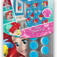 Disney 13 Pieces Ariel Little Mermaid Shower Curtain & Hooks Set
