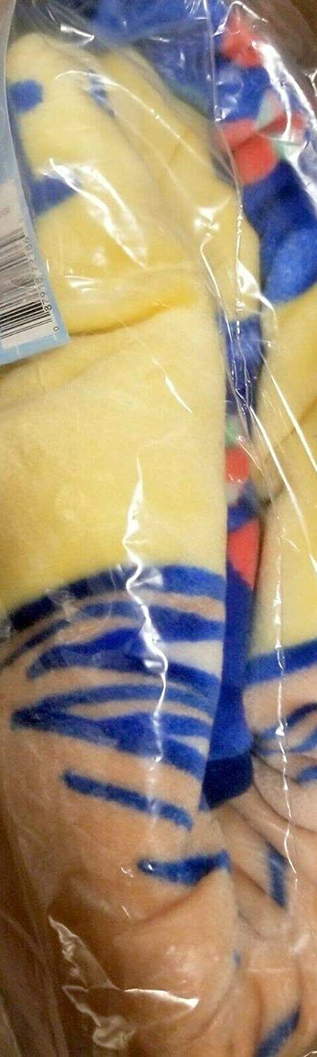 Precious Moments "Make a Joyful Noise" Girl and Goose 50”x60” Plush Blanket Throw Thick and Super Warm