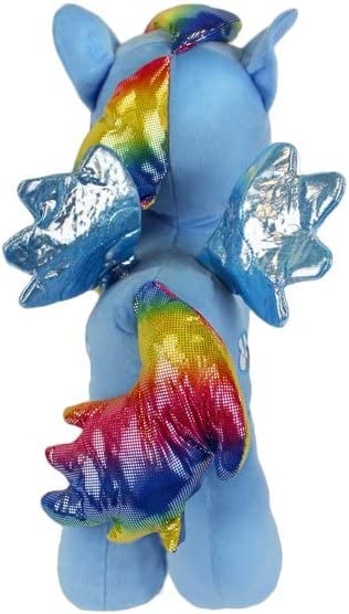 My Little Pony Rainbow Dash Stuffed Cuddle Pillow Pal Large 19"x17"
