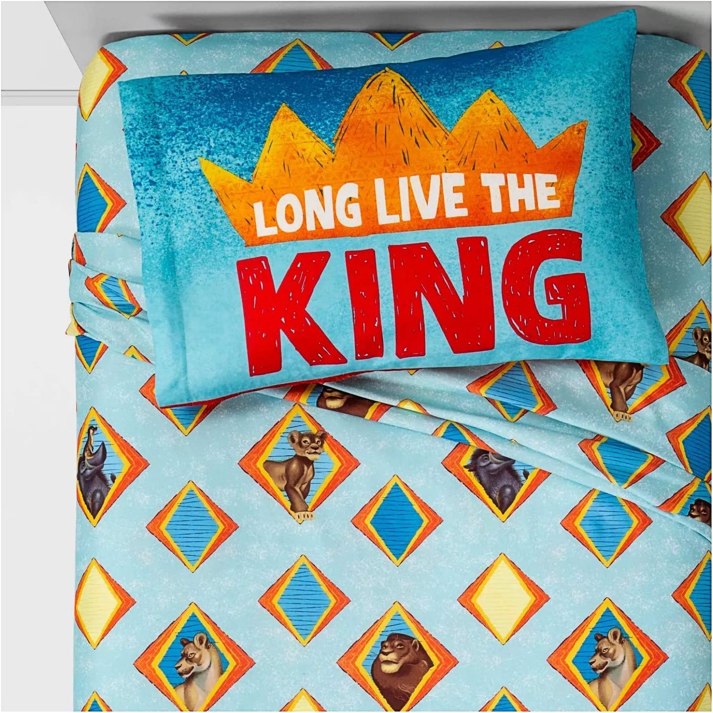 Disney Lion King Long Live The King Full Sheet Set 4 Pieces