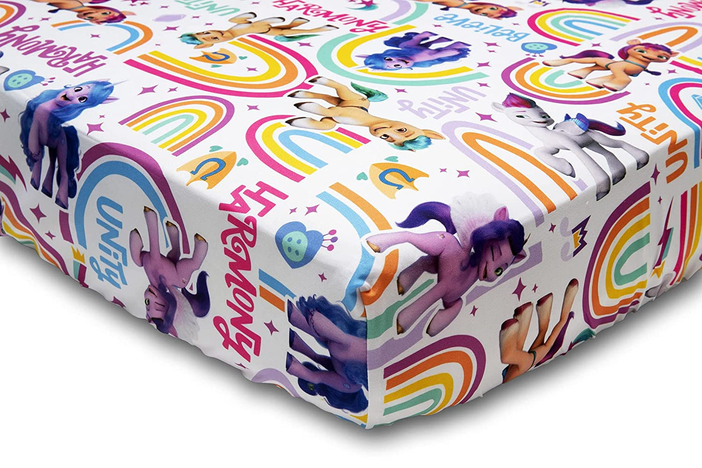 My Little Pony Every Pony Can Make a Difference 4-Piece Toddler or Crib Bedding Set