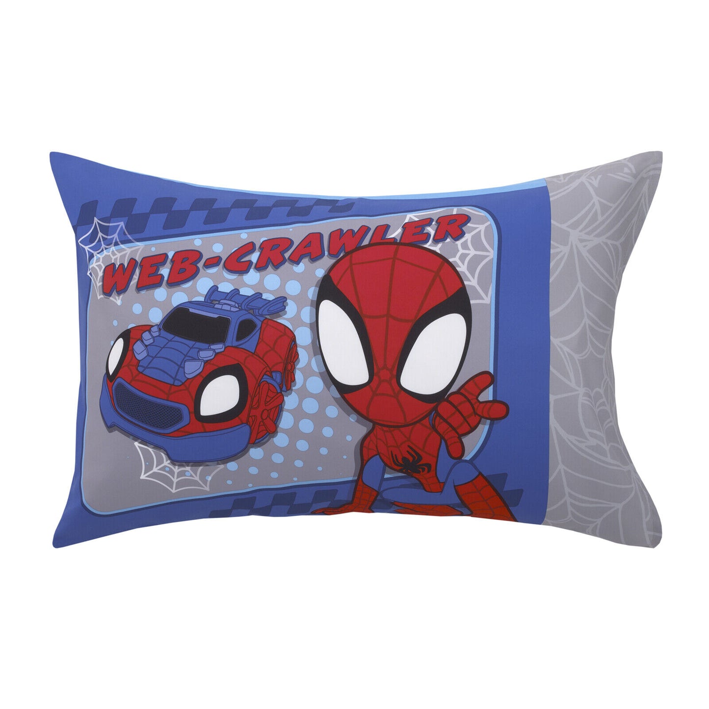Marvel Spiderman Amazing Friends "Spidey Time" 4-piece Toddler Bedding Comforter Set