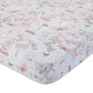 Dwell Studio Arden Butterfly Print Fitted Crib Sheet, Violet/Pink/Gray