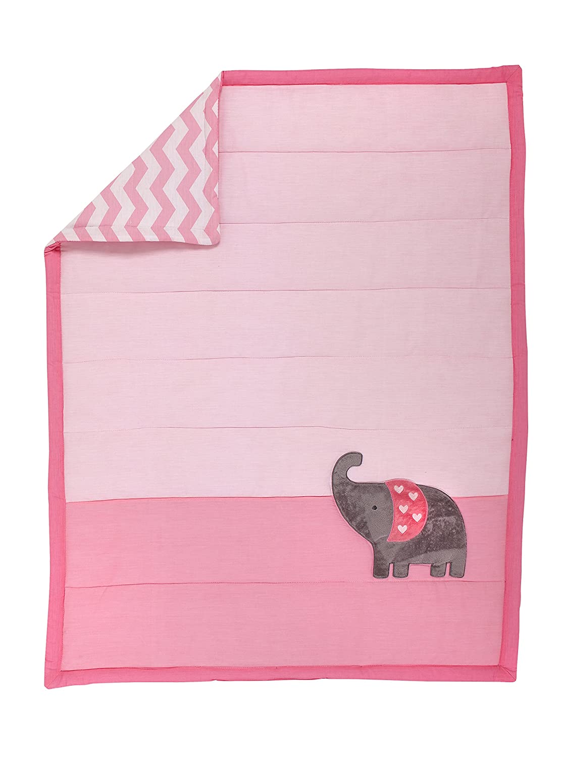 Little Love by NoJo Elephant Applique Crib Comforter Only