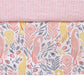 Dwell Studio Boheme Peacock Floral Print Crib Skirt Dust Ruffle