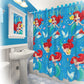 Disney 13 Pieces Ariel Little Mermaid Shower Curtain & Hooks Set