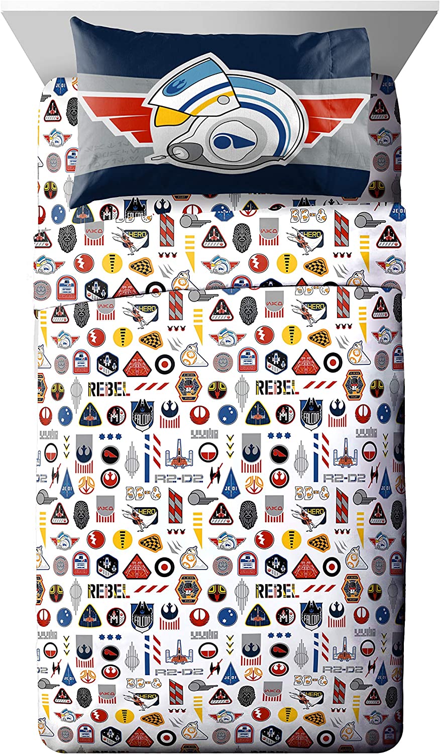 Star wars Fly Boy Twin Sheet Set 3 Pieces