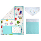 Little Bedding by Nojo Alphabet Play Reversible Crib Comforter Printed Sheet Dust Ruffle