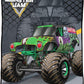 Monster Jam Super Soft Fleece Throw 46"x60" Blanket