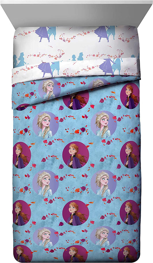 Jay Franco Disney Frozen 2 Sister Dots Full Comforter Only
