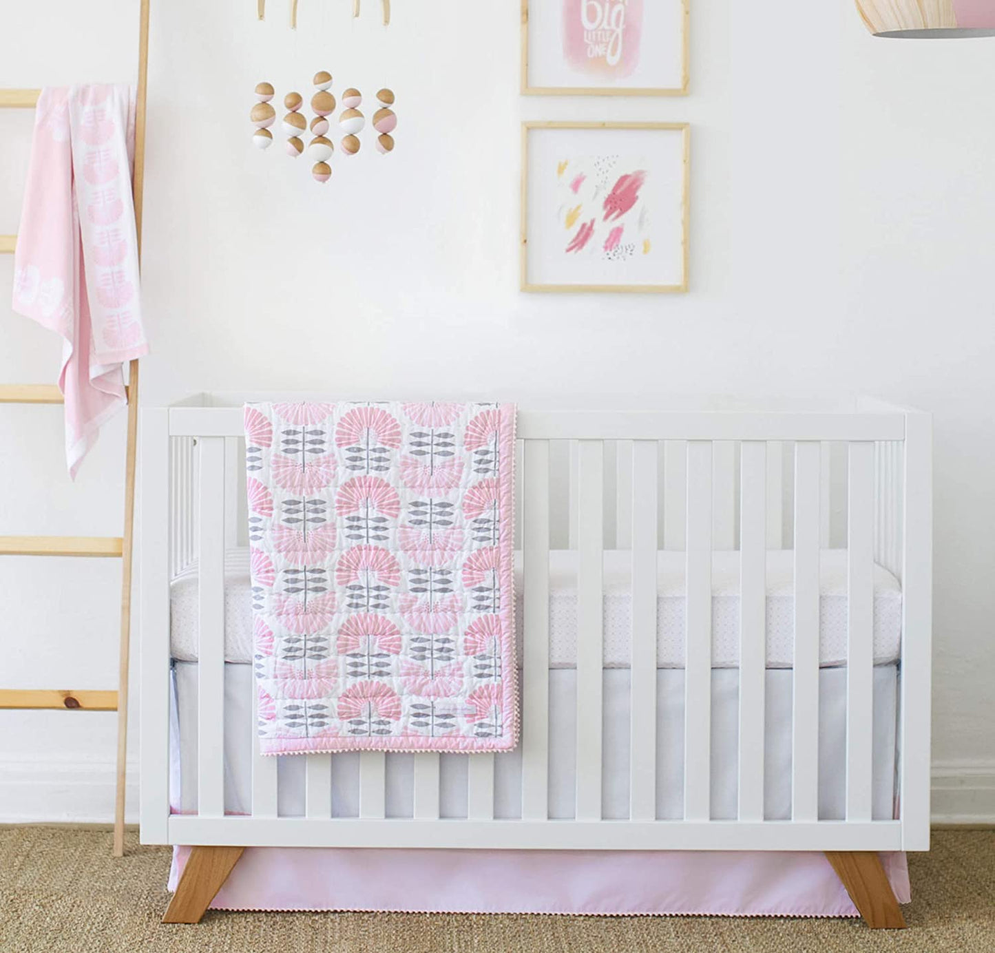 Petunia Pickle Bottom Dreaming in Dax 3 Piece Cotton Crib Bedding Set