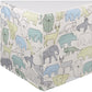 Dwell Studio Safari Friends Cotton Baby Crib Skirt - Caravan