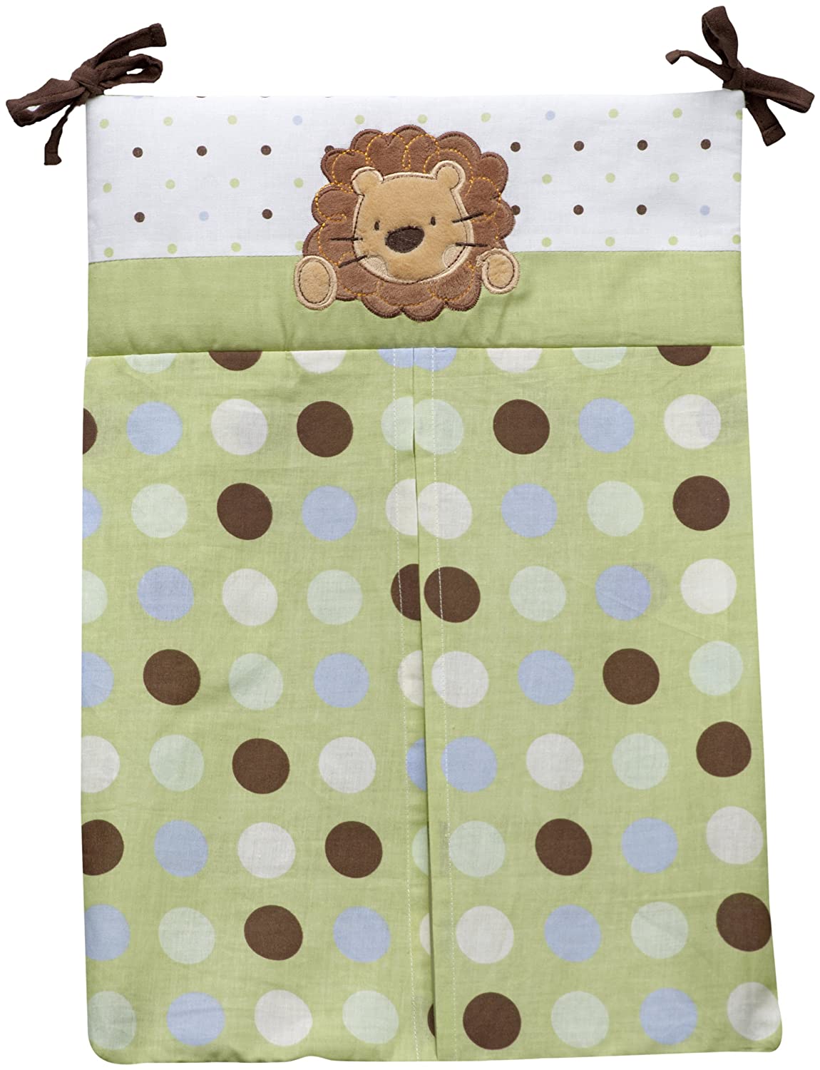 NoJo Little Bedding Jungle Pals Diaper Stacker
