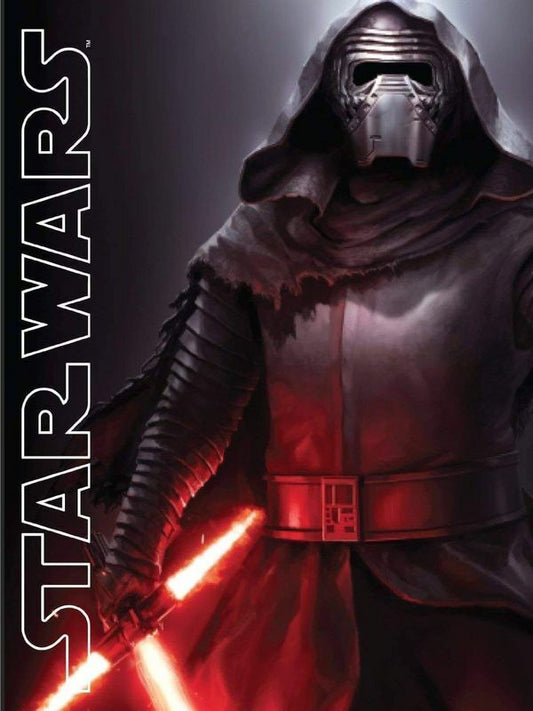 Star Wars Twin Sized Royal Plush Raschel Blanket 60"x80"