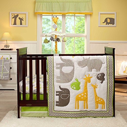 Animals Collection 4 Piece Baby Crib Nursery Bedding Set by Carter's