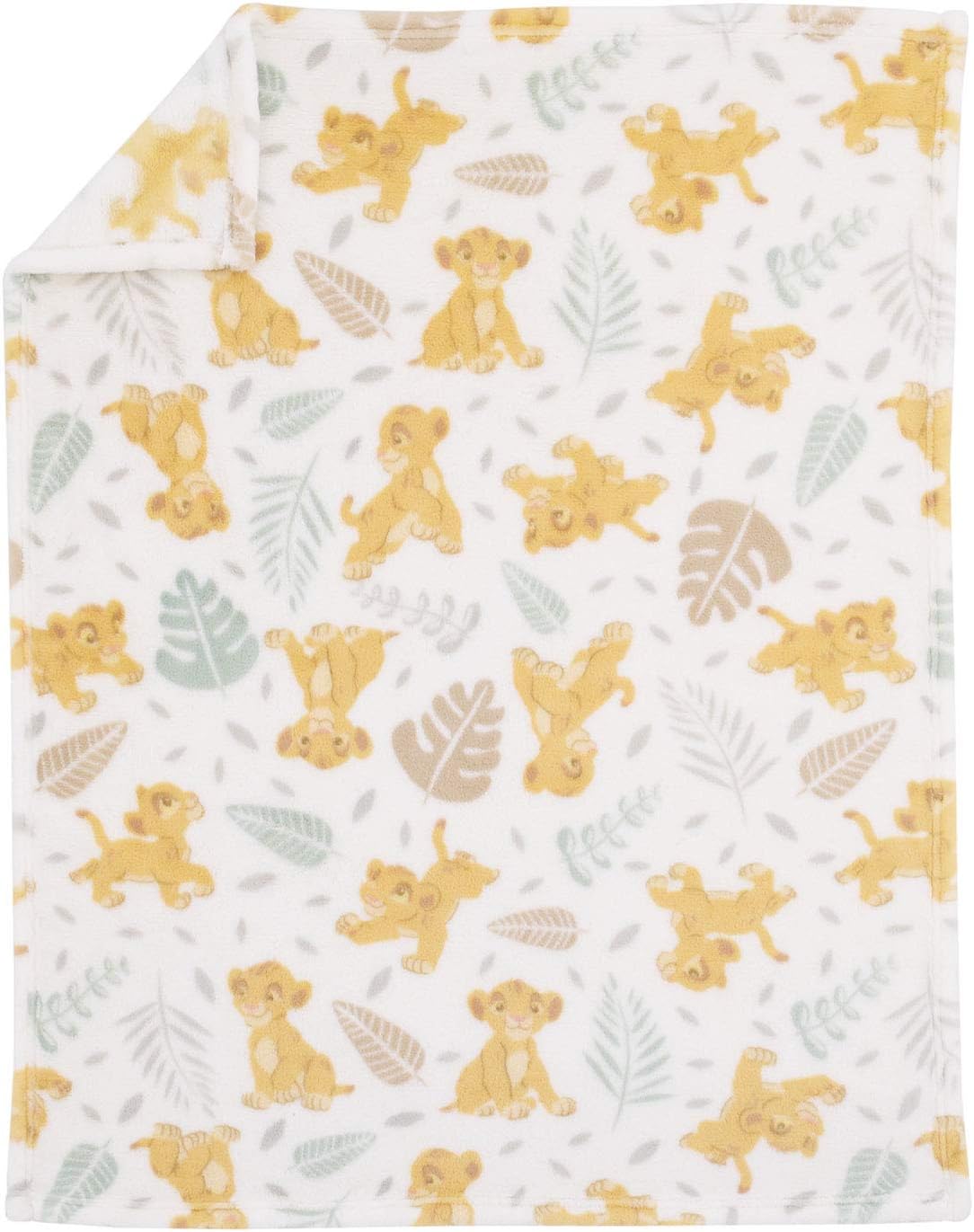 Disney Lion King Plush Baby Blanket 30" x 40" Super Soft