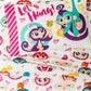 3 Pieces WowWee Monkey Fingerlings Twin Size Sheet Set