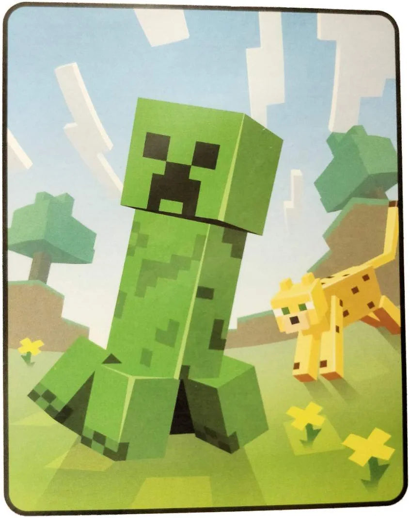 Minecraft 50"x60" Silky Soft Throw Blanket