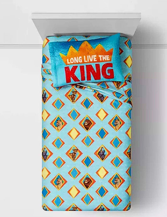 Disney Lion King Long Live The King Full Sheet Set 4 Pieces