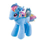 My Little Pony Rainbow Dash Stuffed Cuddle Pillow Pal Large 19"x17"