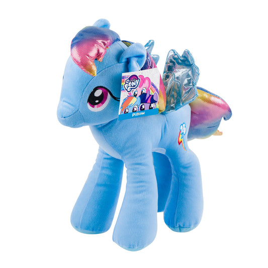 My Little Pony Rainbow Dash Stuffed Cuddle Pillow Pal Large 19"x17"