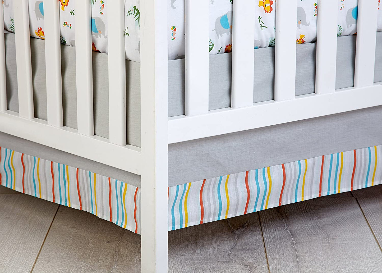 Zutano Elephant Juba 5 Piece Crib Bedding Set