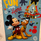 Mickey & Pluto Plush Throw Blanket 40"x50" TT